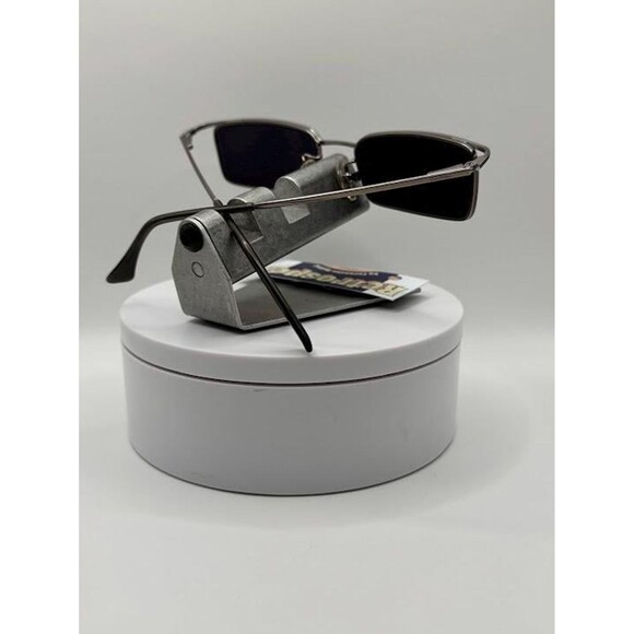 Vintage Y2K Eyeglasses | NOS | Narrow Metal Style | Grey Sun | Brooks Brothers - Picture 3 of 10